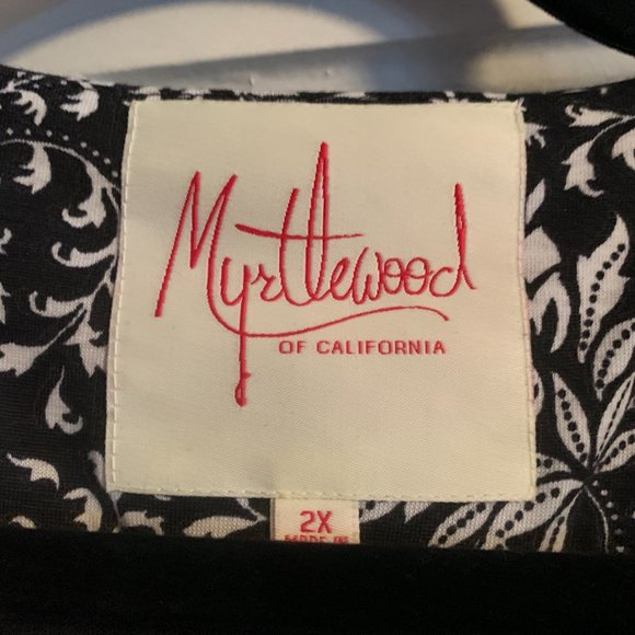 Modcloth Lighthearted Lecture Wrap Dress, 2X - Picture 4 of 4